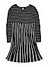 Hanna Andersson 100% Cotton Stripes Black Dress Size 150 cm / US 12 - photo 2