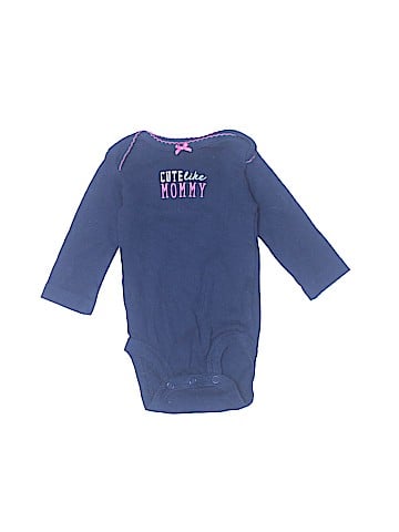 Carter's Long Sleeve Onesie (view 1)