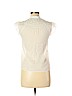 Theory 100% Cotton White Short Sleeve Blouse Size P (petite) - photo 2