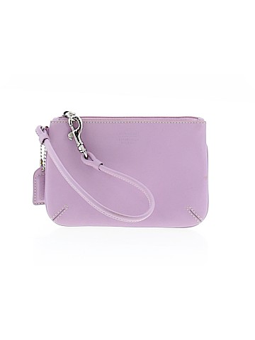 Coach Factory Leather Wristlet (view 1)
