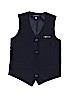Andy & Evan 100% Polyester Blue Tuxedo Vest Size 7 - photo 1