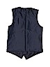 Andy & Evan 100% Polyester Blue Tuxedo Vest Size 7 - photo 2