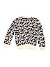 H&M 100% Cotton Print Ivory Cardigan Size 6 - photo 2