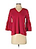 Ann Taylor Pink Long Sleeve Top Size S (petite) - photo 1