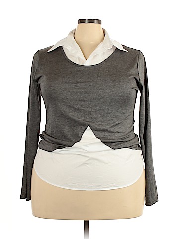 Unbranded Long Sleeve Button-Down Shirt (view 1)