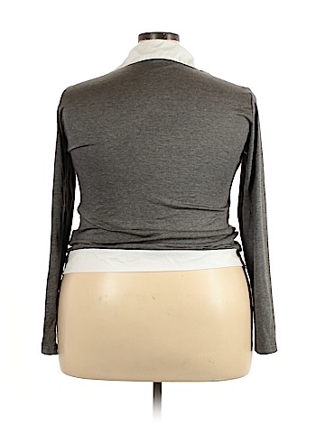 Unbranded Long Sleeve Button-Down Shirt (view 2)