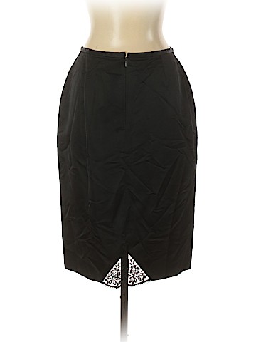 Lela Rose Silk Skirt (view 2)