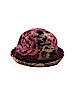 Nordstrom 100% Cotton Print Burgundy Hat One size - photo 1