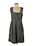 Lela Rose 100% Silk Gray Casual Dress Size 8 - photo 1