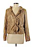 INC International Concepts 100% Polyester Tan Jacket Size L (petite) - photo 1