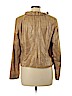 INC International Concepts 100% Polyester Tan Jacket Size L (petite) - photo 2