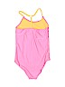 Assorted Brands Graphic Pink One Piece Swimsuit Size 10 - photo 2