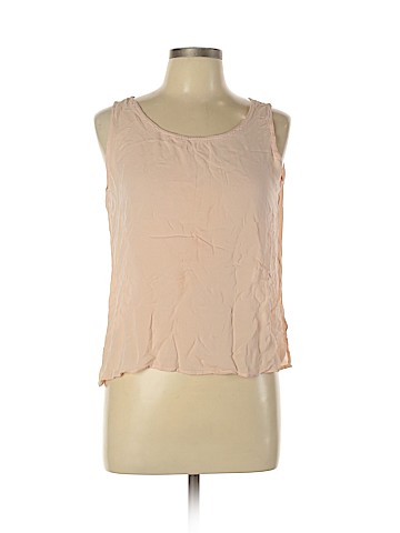 Henri Bendel Sleeveless Silk Top (view 1)