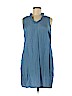 Crown & Ivy 100% Tencel Blue Casual Dress Size 8 (petite) - photo 1