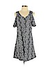 Crown & Ivy 100% Cotton Black Casual Dress Size S (petite) - photo 1