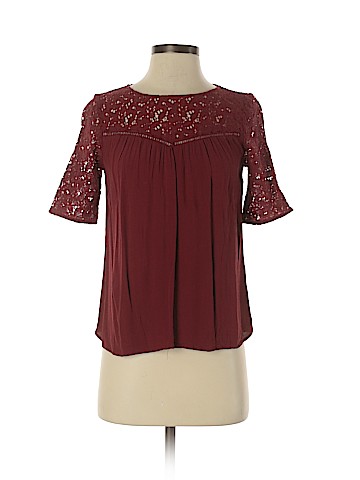 Zara Basic Short Sleeve Blouse (view 1)