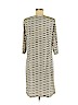 Laundry by Shelli Segal Ivory Casual Dress Size M - photo 2
