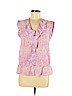 Ann Taylor LOFT Pink Sleeveless Blouse Size M (petite) - photo 1