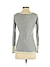 Diane von Furstenberg Gray Long Sleeve Top Size P (petite) - photo 2
