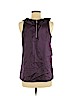 Romeo & Juliet Couture 100% Polyester Purple Sleeveless Blouse Size M - photo 2