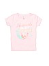 Carter's 100% Cotton Pink Short Sleeve T-Shirt Size 3T - photo 1