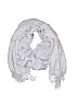 Assorted Brands Solid Gray Scarf One size - photo 1