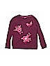 Gymboree 100% Cotton Floral Pink Sweatshirt Size 10 - 12 - photo 1
