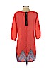 Bebop 100% Polyester Orange Casual Dress Size S - photo 2