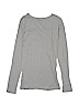 SO 100% Cotton Gray Long Sleeve T-Shirt Size M (youth) - photo 2