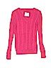 Justice 100% Cotton Pink Pullover Sweater Size 14 - photo 1