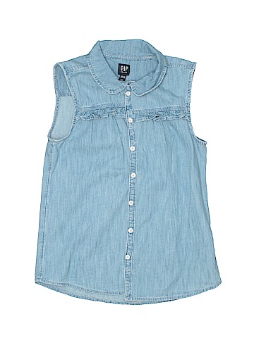 Gap Kids Sleeveless Button-Down Shirt (view 1)