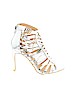 Assorted Brands Silver Heels Size EU 35 - photo 1