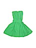 Abercrombie 100% Cotton Solid Green Dress Size XL (youth) - photo 1