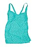 Beach Bump By Motherhood Blue Swimsuit Top Size M - photo 1