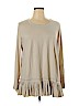 LOGO Tan Long Sleeve Top Size XL - photo 1