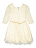 Beautees Ivory Special Occasion Dress Size 16 - photo 1