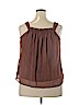Adiva 100% Polyester Brown Sleeveless Blouse Size XL (petite) - photo 2