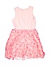 The Children's Place 100% Cotton Solid Pink Dress Size 16 - photo 2