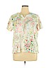 Alfred Dunner Ivory Short Sleeve T-Shirt Size XL - photo 1