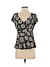 J.t.b. Black Short Sleeve Top Size M (petite) - photo 1
