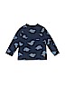 Baby Gap 100% Cotton Print Blue Long Sleeve T-Shirt Size 2 - photo 1