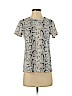 Pam & Gela 100% Cotton Tan Short Sleeve T-Shirt Size S - photo 1