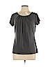 Worthington Gray Short Sleeve Top Size L (petite) - photo 1