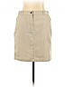 L.L.Bean 100% Cotton Tan Casual Skirt Size 10 (petite) - photo 1