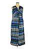 NY Collection Blue Casual Dress Size 3X - photo 1
