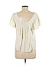 Universal Thread Ivory Short Sleeve Blouse Size M - photo 2