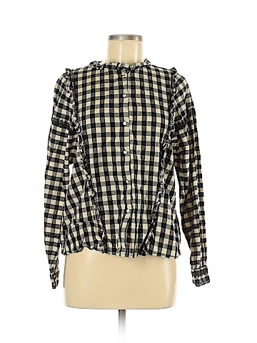 Zara Long Sleeve Button-Down Shirt (view 1)