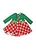 Rare Editions Polka Dots Green Dress 9-12 MO / 12 MO - photo 1