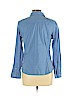 Talbots 100% Cotton Blue Long Sleeve Button-Down Shirt Size 12 (petite) - photo 2
