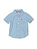 Carter's 100% Cotton Blue Short Sleeve Button-Down Shirt Size 2T - photo 1
